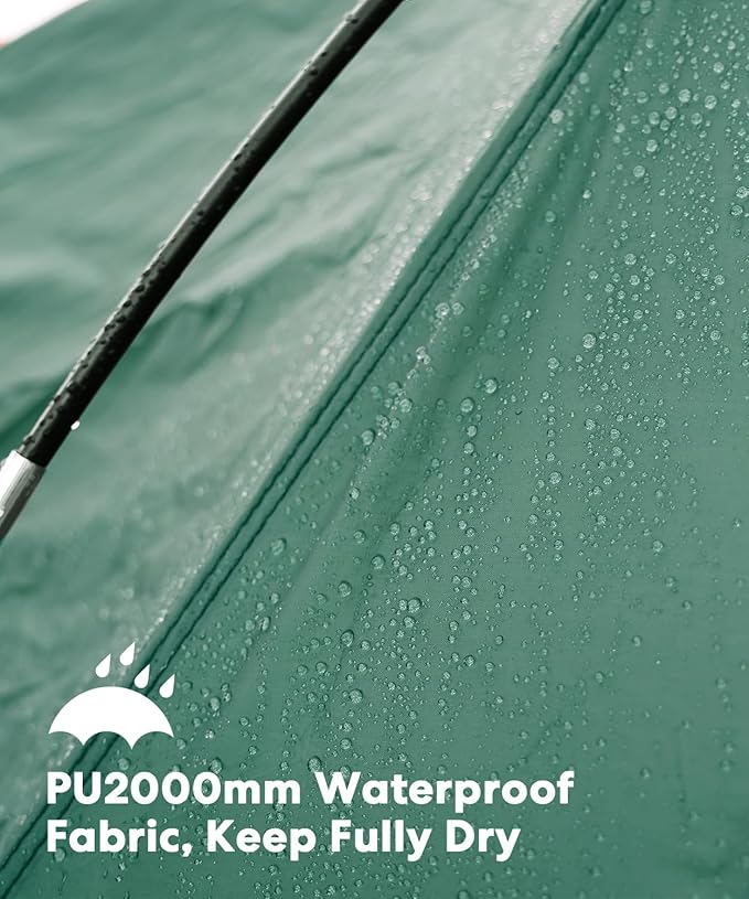 LIBERRWAY Truck Bed Tent for 2 Person, 5.5-5.8 FT Pickup Truck Tent with Waterproof Rainfly Oxford for Camping Travel Outdoor Chevy Silverado 1500 Dodge Ram 1500 Ford F-150 GMC