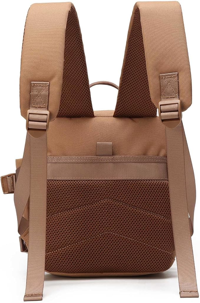 9L Mini Backpack for Women, 9L Small Hiking Backpack of Gym, Travel, Camping (White)