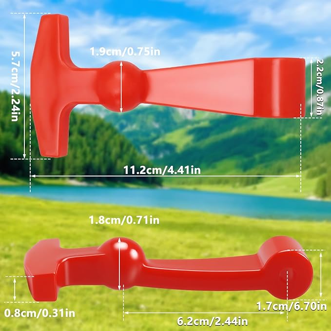 2 Pack Lid Latches Replacements Hard Cooler Handle Grips