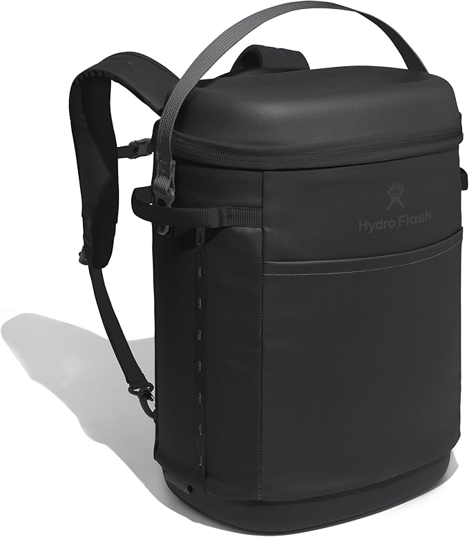 Hydro Flask Carryout Cooler Backpack - Insulated Portable Soft Cooler - 20 L Capacity in Black
