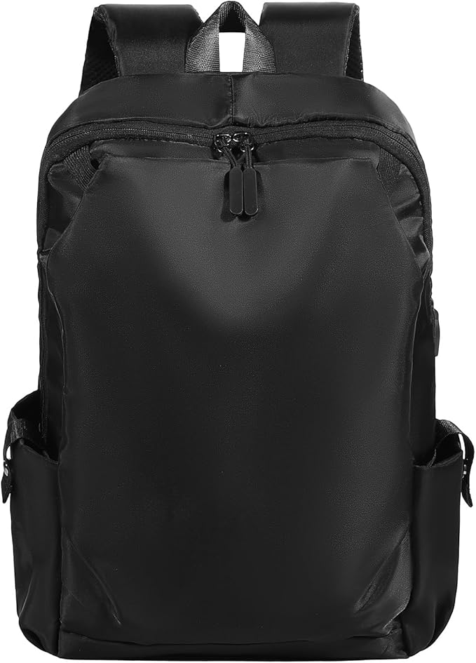 VEVOR Lightweight Backpack, 26 L Travel Hiking Backpack, Water-Resistant Backpacks with USB Charging Port and Anti-Theft Pocket, Fits 15.6 in Laptop, for Men & Women Travel Camping Riding