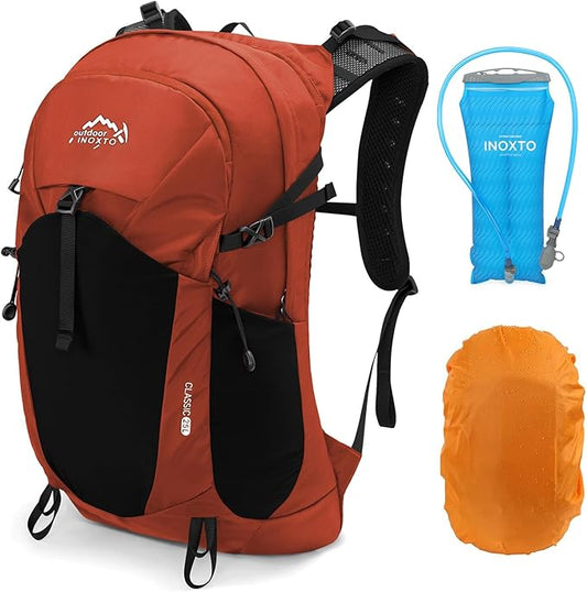 IX INOXTO Hiking Hydration Backpack with 3l Water Bladder for Women and Men 25L Water Backpack for Hiking, Cycling, Climbing, Camping