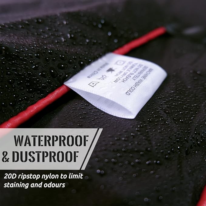 Outdoor Puffy Camping Blanket, Lightweight Down Alternative Puffy Printed Camping Large Ultra Warm Hammock Top Quilt Waterproof Blanket for Traveling Picnic Beach Party Cold Weather (Black)