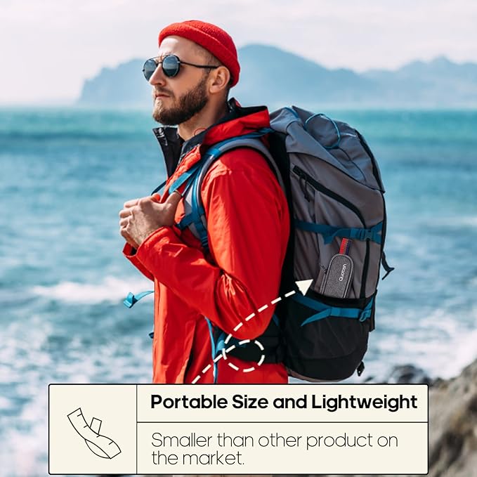 Travel Utensils with Case, Quatish Portable Silverware Set for Work, Stainless Steel Reusable Travel Cutlery Set, Fork and Spoon Set for Camping, EDC Gadgets, Lunch Box for Men, Silver