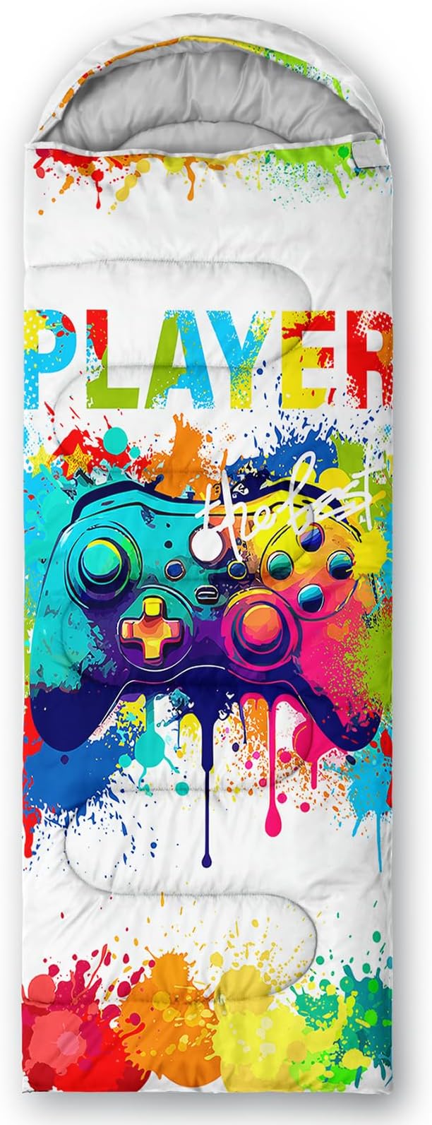 AILONEN Girls Pink Camping Sleeping Bags,Lightweight & Waterproof,3 Season Warm & Cool Weather,Cute Bow Duck Print Sleeping Bags for Kids,Girls,Adults Travelling,Outdoors