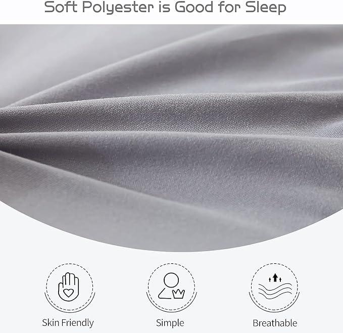 MAXYOYO King Futon Mattress Foam Mattress Topper, Japanese Floor Mattress Foldable Mattress Futon Bed Mattress Pad Guest Bed Mattress, Extra Thick Folding Floor Couch for Adults, Grey King Floor Bed
