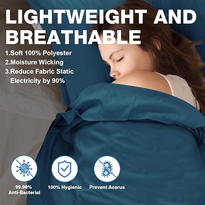 Sleeping Bag Liner, Travel Sheets & Adult Sleep Sack, Ultralight and Portable Summer Sleeping Bag - Ideal for Backpacking, Hotels and Hostels, Business Trips, Camping