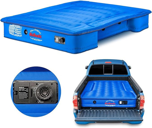 Pittman - Truck Bed Mattress for Full Size 6ft > 6.5ft Pickups - Airbedz Truck Bed Air Mattress 6.5' max with 25% More Coverage for Pickup Camping - PPI-102
