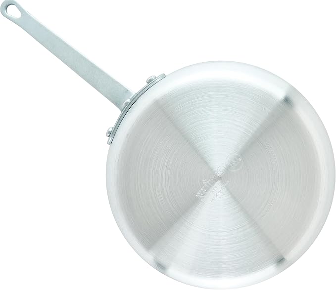 Winco Heavy-Duty Aluminum Tapered Sauce Pan, 3mm, 5 Quart
