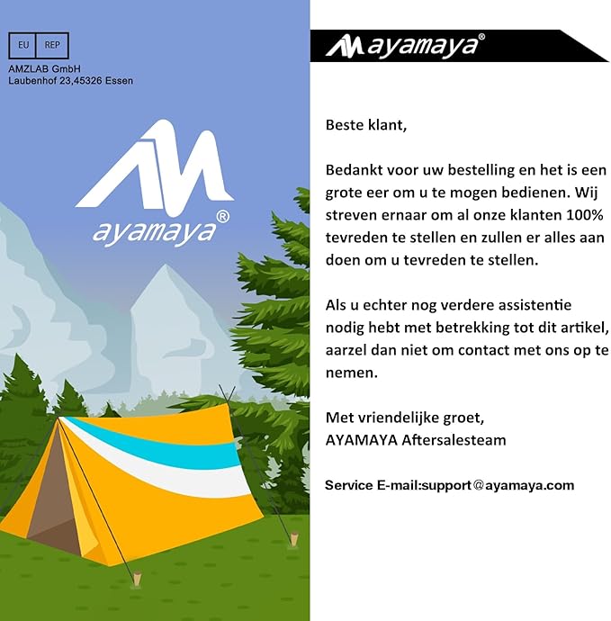 AYAMAYA Camping Tarp with Poles Heavy Duty, 10 x 15 FT Extra Large Waterproof Tarp Tent Awning, Hammock Rain Fly Sun Shelter for Camping, Beach, Picnic, Outdoor Activities