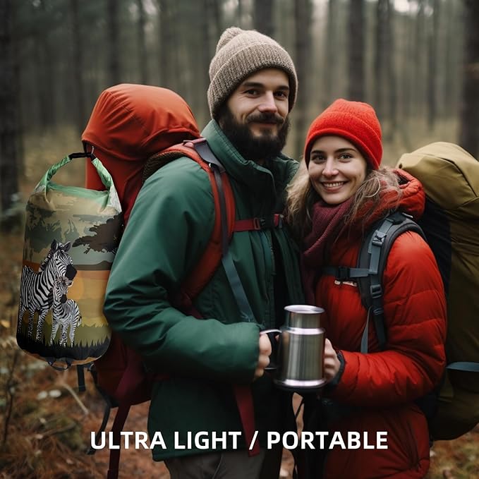 Camping Blanket Puffy - Outdoor Stadium Blanket Wearable, Lightweight, Packable, Machine Washable Camping Quilt for Traveling, Picnic, Beach, Party