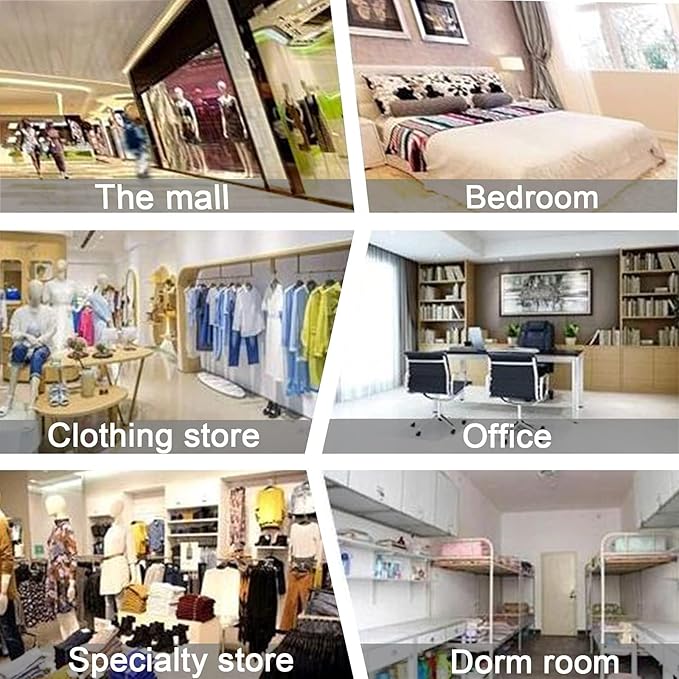 Clothing Store Fitting Room with Shading Curtain, Portable Temporary Mobile Privacy Protection Dressing Room, Foldable Mall Simple Changing Room and Temporary Mobile Room,200x100x95cm (Grey)
