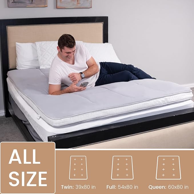 DoCred Twin Size Japanese Futon Floor Mattress, Extra Thick Futon Mattress, Foldable Japanese Floor Mattress for Adults, Breathable Memory Foam Sleeping Pad, Roll Up Mattress Tatami Mat for Guest Room