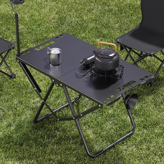 Outdoor Tactical Table Multifunctional Folding Table Camping Lightweight Small Tea Table Picnic Camping