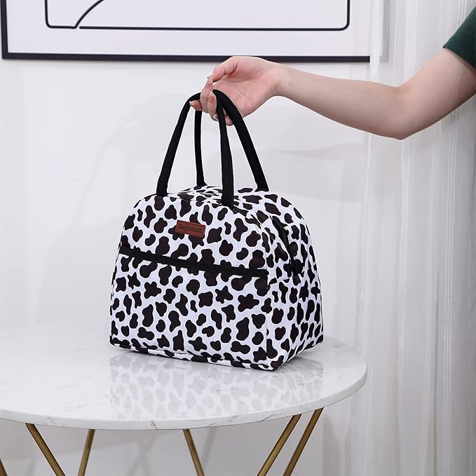 Insulated Lunch Bag for Women Men, Lunch Containers Reusable High Capacity Lunch Tote Bags for Work Picnic