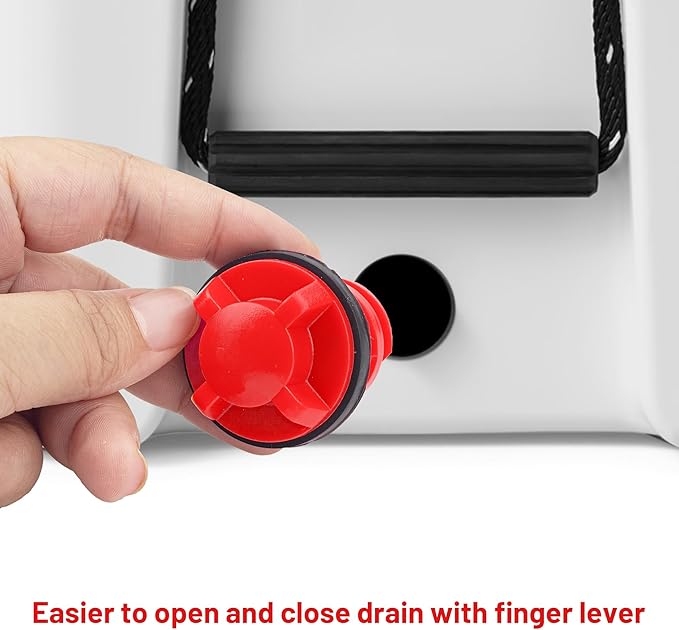 Cooler Drain Plug, 2 Pack Replacement, Compatible with Yeti Roadie, Tundra, and Tank Coolers and RTIC Coolers