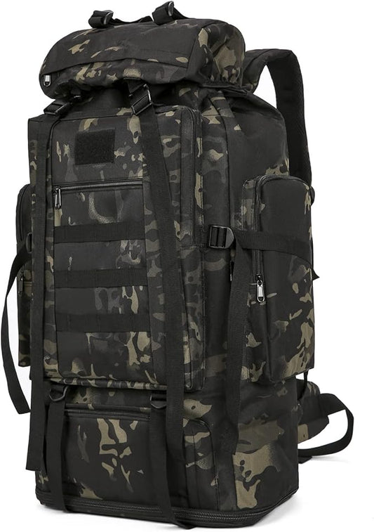 Hiking Backpack for Men 70L/100L Camping Backpack Military Rucksack Molle 3 Days Assault Pack for Climbing | Camping Backpack, 3 Days Assault Pack, for Climbing