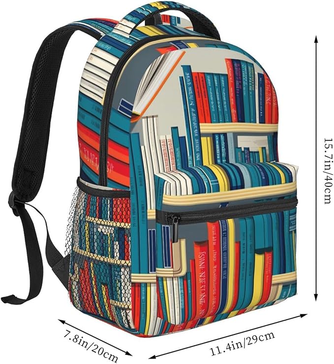 Daypack Backpack Polyester Multipurpose Anti-Theft Books Bookshelf Shoulder Bag Big Capacity Gym Outdoor Hiking Backpack With Smooth Zippers