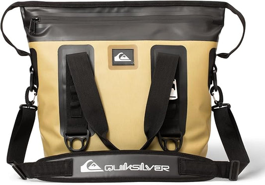 Quiksilver Zipperless Backpack Cooler 30L, Holds 36 Cans, 48 Hour Insulation, Leakproof & Waterproof Design, Heavy Duty TPU, IPX7, Padded Straps, Kangaroo Pockets