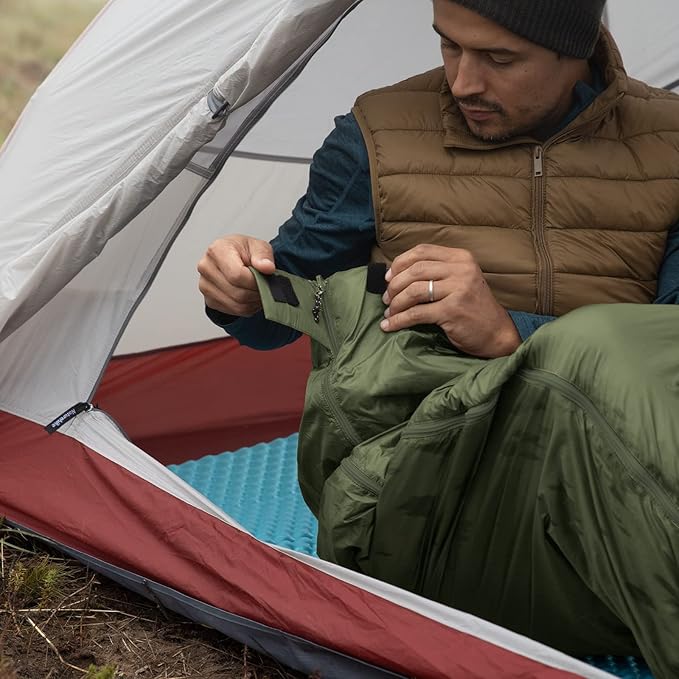 Naturehike Lightweight Compact Sleeping Bag, 59℉/32℉ Envelope Ultralight Backpacking Sleeping Bag Portable, Waterproof with Compression Sack for Cold&Warm, Camping, Traveling, Hiking