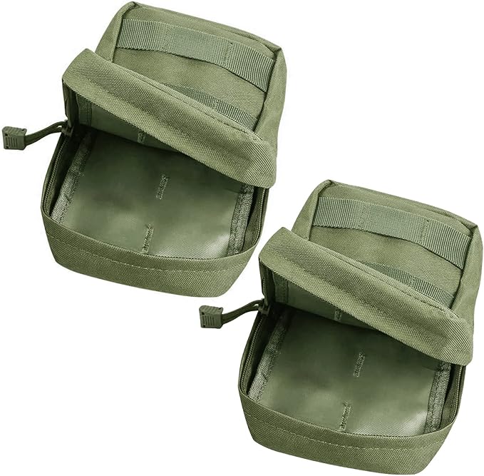 Gogoku 4-Pack Molle Pouch Tactical Molle Pouches Compact Utility EDC Waist Bag Pack