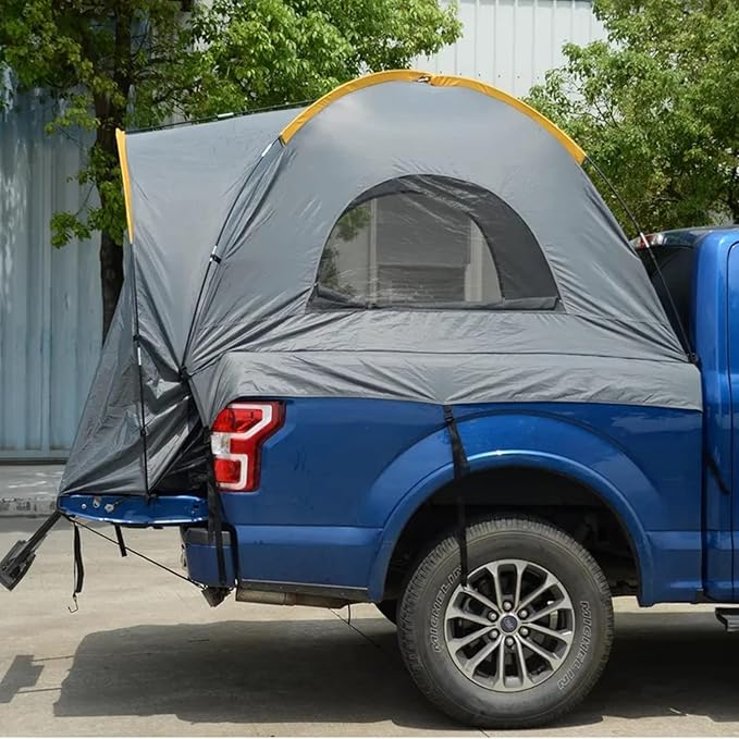 Truck Bed Tents, Pickup Truck Tent For 2 Person, Waterproof PU2000mm Double Layer & Windproof Portable Truck Bed Tent For Camping & Hiking (Color : 8.5FT)