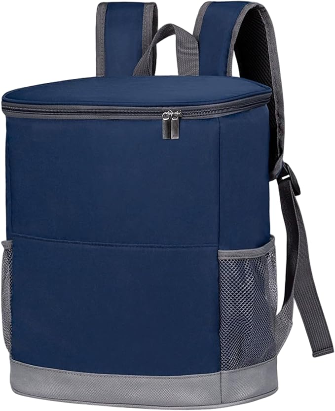 Lunch Backpack, Cooler Backpack Insulated Waterproof, 20 Can Leak Proof Lunch for Men & Women, Lightweight Back Pack Cooler with Side Pocket Camping Hiking Travel