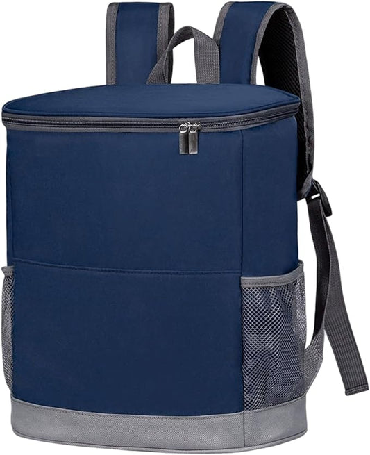 Lunch Backpack, Cooler Backpack Insulated Waterproof, 20 Can Leak Proof Lunch for Men & Women, Lightweight Back Pack Cooler with Side Pocket Camping Hiking Travel