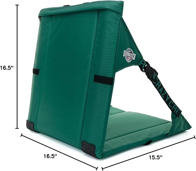 Crazy Creek Original Chair Perfect for Stadium Seats, Camping, Hiking & More, Comfort on All Terrains, Adjustable Straps, Lightweight Design, Water-Resistant
