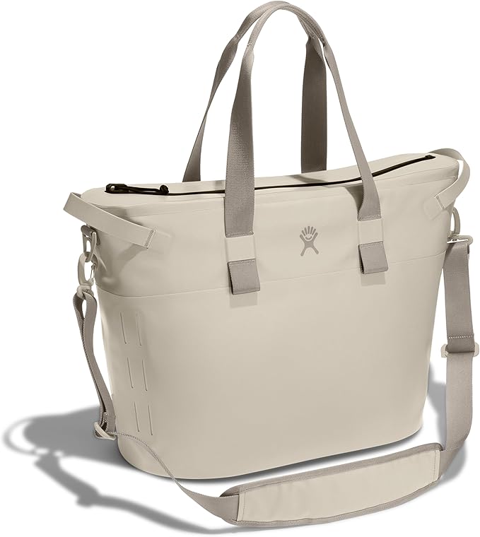 Hydro Flask 26 L Day Escape Soft Cooler - Reusable Travel Bag Tote - Insulated - Oat Tan