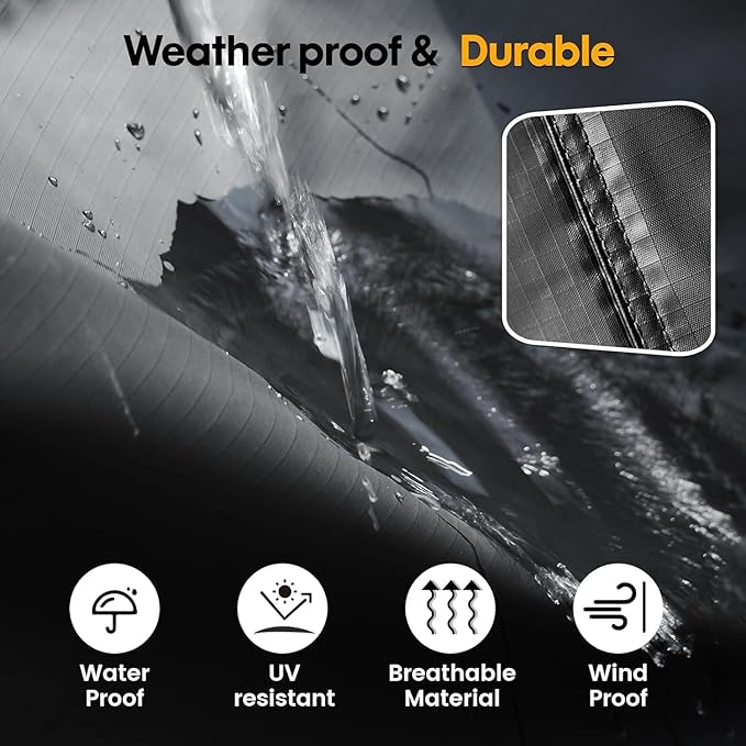 Rooftop Tent Hard Shell, Roof Top Tent Hardshell Suitable for Jeep SUV Truck Van, 3-4 Person