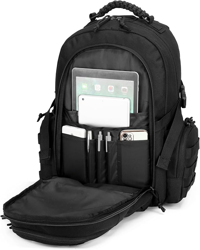 30L Military Tactical Backpack for Men 3 day Assault Pack Molle Backpack Tactical Hiking Rucksack