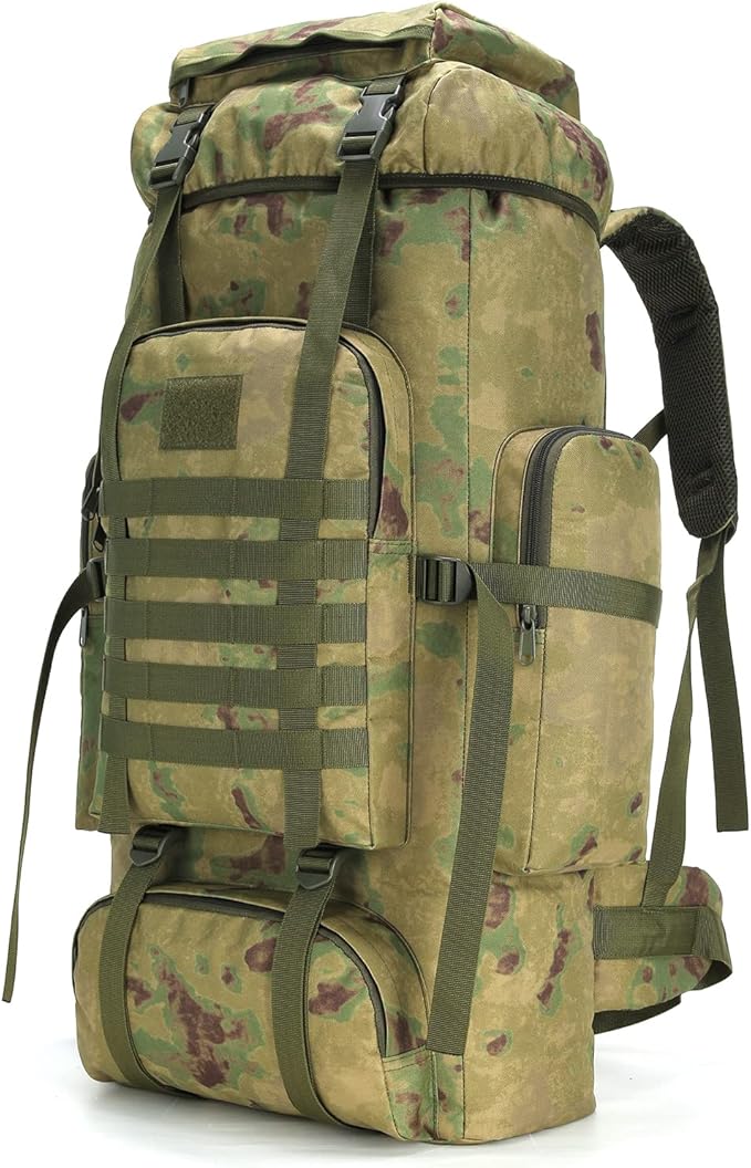 Hiking Backpack for Men 70L/100L Camping Backpack Military Rucksack Molle 3 Days Assault Pack for Climbing | Camping Backpack, 3 Days Assault Pack, for Climbing