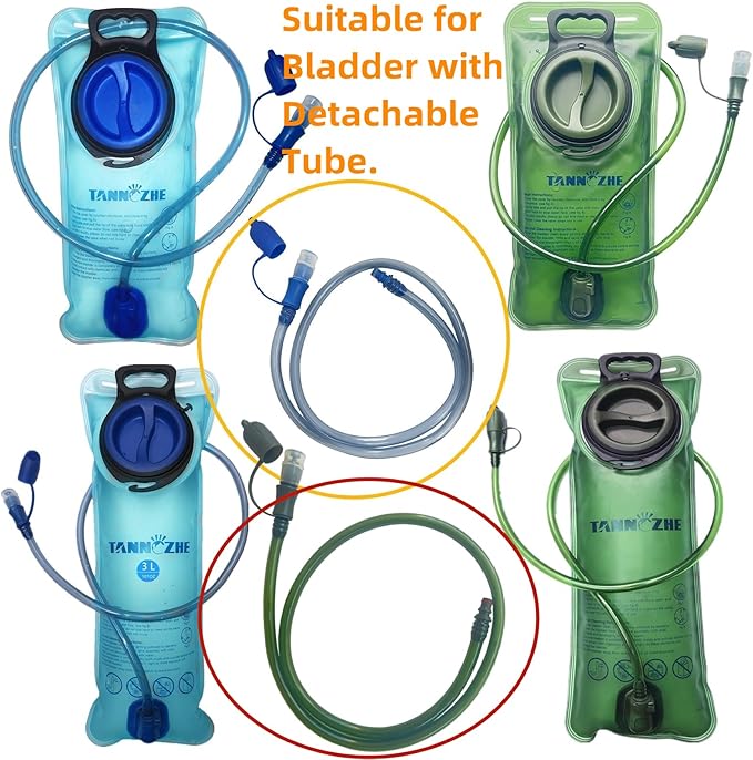 Hydration Bladder 2Litre Water Bladder Leak Proof Water Reservoir,BPA Free Hydration Pack Replacement,Sports Travel Reservoir Hydration Bag Pack Hiking,Outdoor…