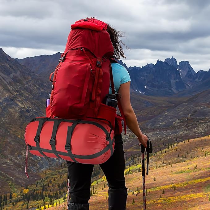 Compression Sack for Sleeping Bag Store Ultralight Sleeping Bag Compression Stuff Sack 15l 25l Space Saving Gear for Travel Camping Hiking Outdoor