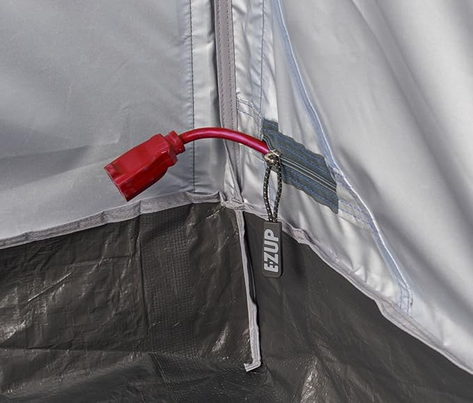 E-Z UP Cube Mesh Canopy Screen Room, Fits 10' x 10' Straight Leg Shelters Eclipse, Enterprise, Pyramid, Vantage Canopies (Shelter NOT Included, Must Purchase Seperately)