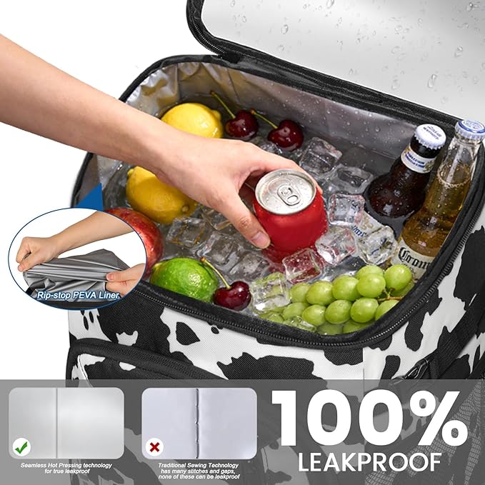 Capolo Cooler Backpack for Men Women Insulated Backpack Cooler Leak Proof Thermal Bag Beverage Soft Cooler Bag Lunch Backpack for Camping 30/45 Cans