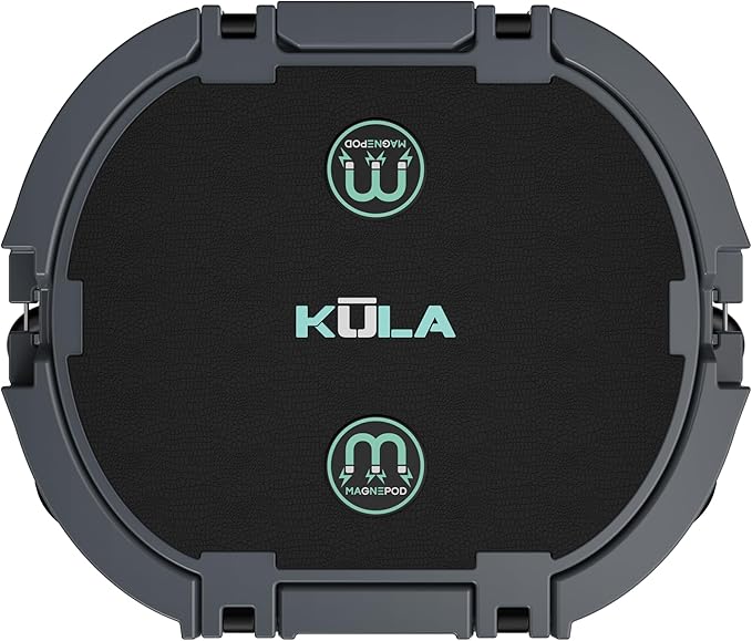 KULA by Bote Hard Shell MAGNEPod Compatible Cooler Travel Handle Rubber Closure Gatorshell Construction Strong Insulation 10 Gallon Capacity Portable Fishing Seat Multiple Colors
