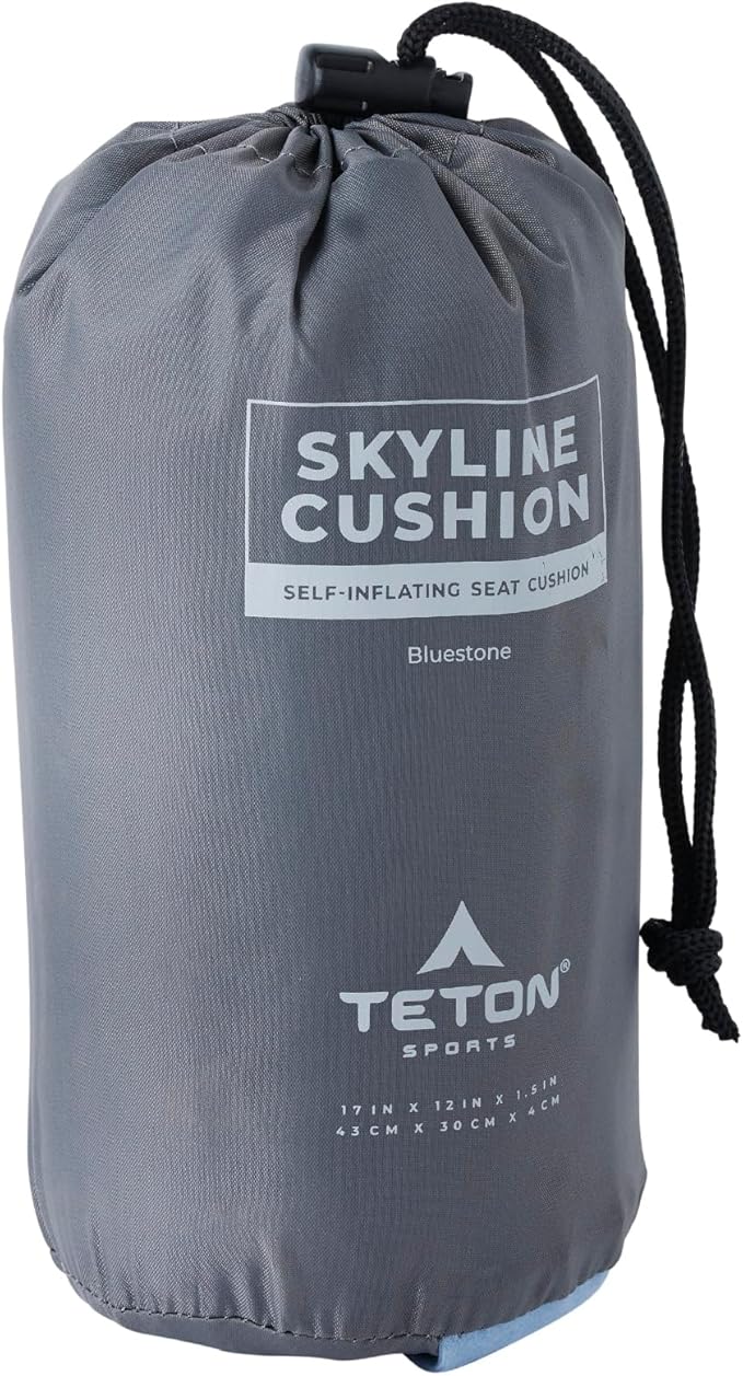 TETON Sports Skyline Camp, Bluestone Self-Inflating Cushion, Average