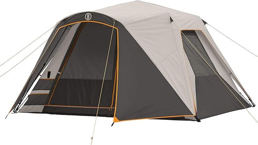 Bushnell Instant Tent | 6 Person / 9 Person / 12 Person Shield Series Instant Tents Cabin Design Perfect for 3 Season Family Camping, Hunting, and Fishing with Fast Setup | Instant Tents, Cabin Design, Family Camping, Hunting, Fishing, Fast Setup