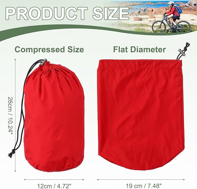 Stuff Sack, Sleeping Bag Storage Sack, Waterproof Outdoor Storage Ultralight Portable Drawstring Storage Bag