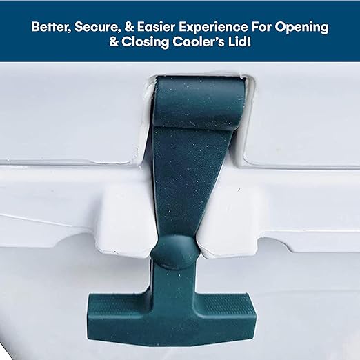 Beast Cooler Accessories Replacement Lid Latches - Pack of 2 Universal Latches Compatible with Yeti and RTIC Hard Coolers - Longer Length and Ergonomic Design