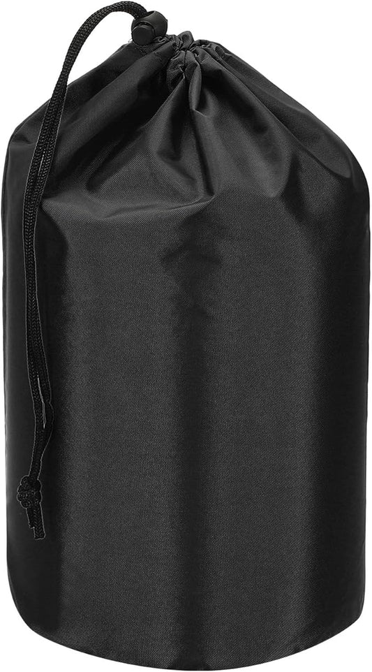 PATIKIL Stuff Sack, Waterproof Outdoor Storage Sack Portable Drawstring Dust Flap Bag Lightweight Sleeping Bag for Camping Hiking Backpacking