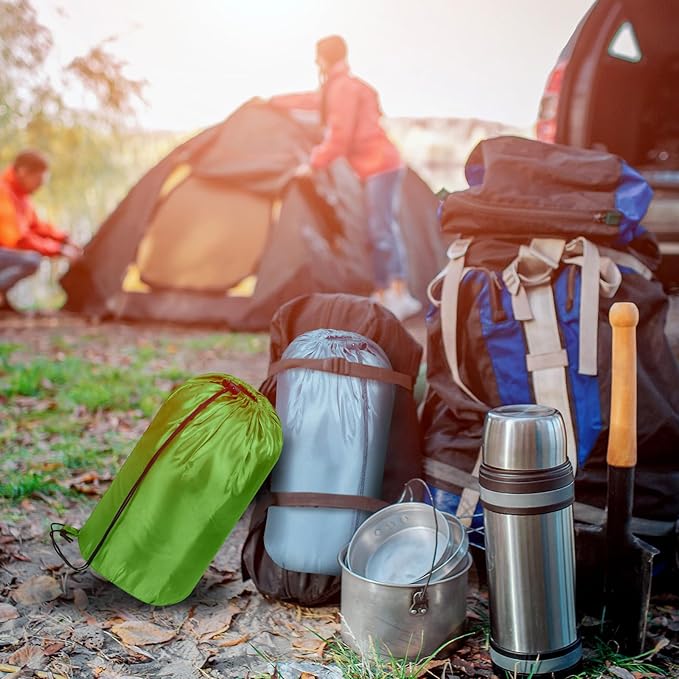 Tudomro 2 Pcs Camping Sleeping Bag for Adults, Lightweight Packable Waterproof Camping Gear Equipment to Keep Warm for Spring Summer Fall Indoor Outdoor Backpacking Hiking Travel