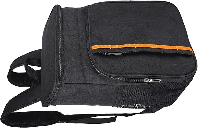 Insulated Backpack Cooler, Black Backpack Cooler Three Layer Temperature Lock Oxford Cloth for Picnic