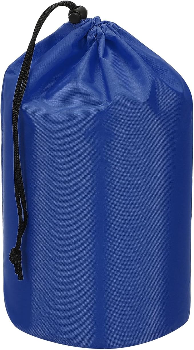 PATIKIL Stuff Sack, Waterproof Outdoor Storage Sack Portable Drawstring Dust Flap Bag Lightweight Sleeping Bag for Camping Hiking Backpacking
