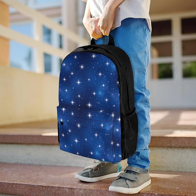 Shoulder BookBags Starry Sky Sports Outdoor Running, Camping Backpack Men Women