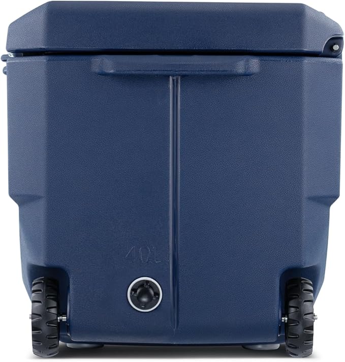 Max Cooler Box (40L) Outdoor Activities, Such as Camping, Fishing, Hiking, and picnics. Box Keeps Cold to 180 Hours (7.5 Day)