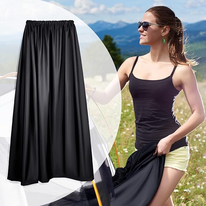 Chuarry 1.2 M Portable Changing Room Thick Changing Cover ups Instant Privacy Shelters Lightproof Beach Dressing Cover for Camping