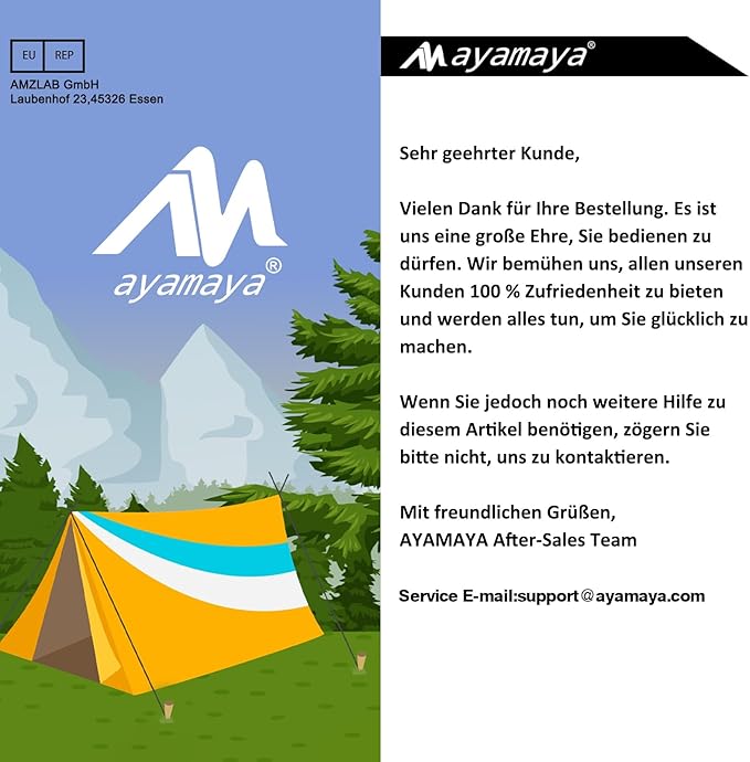 AYAMAYA Camping Tarp with Poles Heavy Duty, 10 x 15 FT Extra Large Waterproof Tarp Tent Awning, Hammock Rain Fly Sun Shelter for Camping, Beach, Picnic, Outdoor Activities